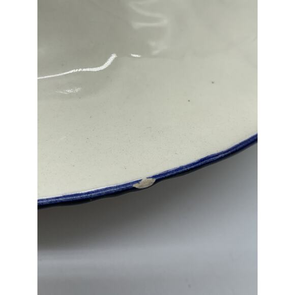 Ceramic Hand Painted Nautical Decorative Plate Sailing Ship Signed 11” Read - Picture 7 of 10